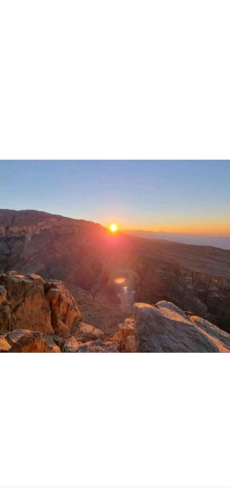 جبل شمس Jabal Shams Sunset House Villa Dar Sawda ภายนอก รูปภาพ